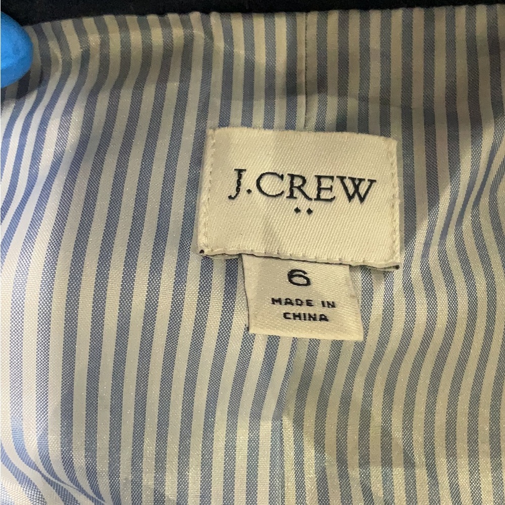 J. Crew Blue Blazer with Tailored Fit and Classic Lapel - Picture 5 of 5